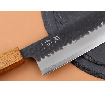 21 cm kiritsukekniv Yuzo Black AS brent eik Japansk håndverk 2