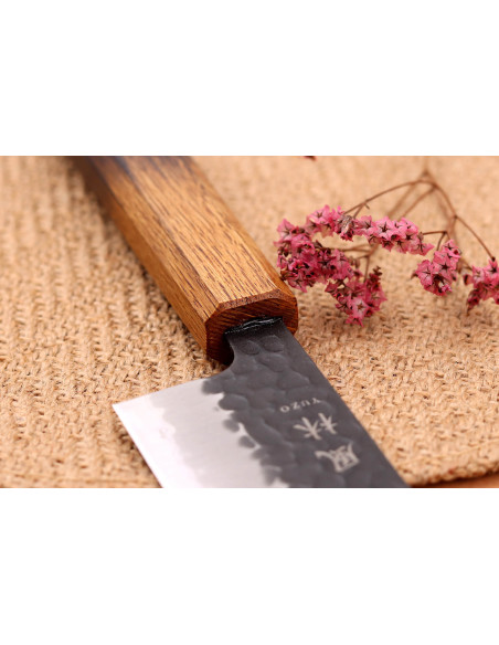 21cm kiritsuke kniv Yuzo Svart AS bränd ek Japanskt hantverk
