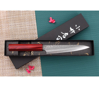 Kei Kobayashi SG2 Damascus 15cm handgemaakt Japans hobbymes 2