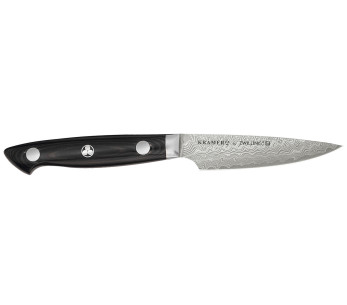 Zwilling Kramer Euro Stainless Japanilainen kuorintaveitsi 9cm damastoitu micarta kahva