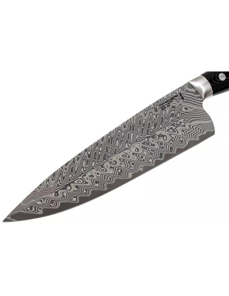 Zwilling Kramer Euro Stainless Japanese chef knife 26cm damasked micarta handle