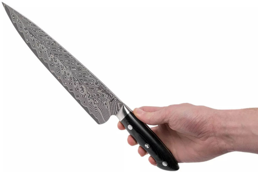 Zwilling Kramer Euro Stainless japansk kokkekniv 26 cm damasked micarta håndtag