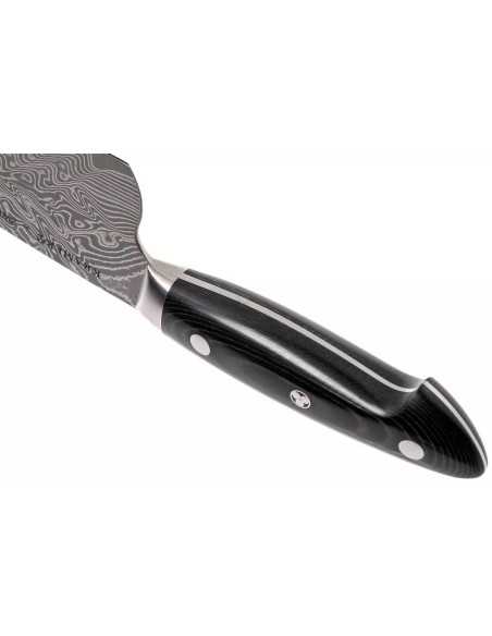 Zwilling Kramer Euro Stainless Japanese chef knife 20cm damasked micarta handle