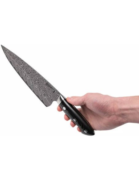 Zwilling Kramer Euro Stainless japansk kokkekniv 20 cm damasked micarta håndtag