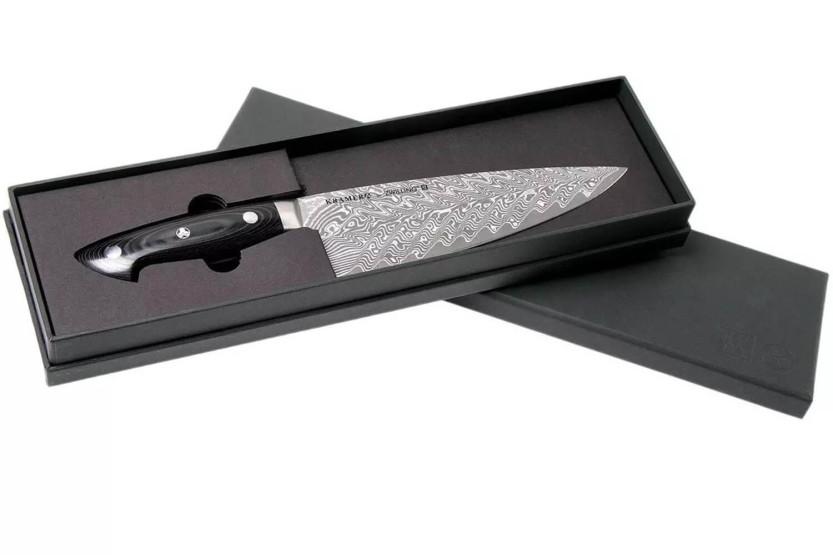 Zwilling Kramer Euro Stainless Japansk kockkniv 20cm damastmönstrat micartahandtag