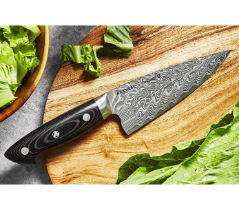 Zwilling Kramer Euro Stainless Japans koksmes 16cm gedamasterd micarta handvat 2