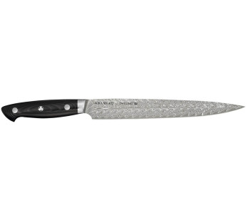 Zwilling Kramer Euro Stainless Cuchillo japonés 23cm mango de micarta adamascada