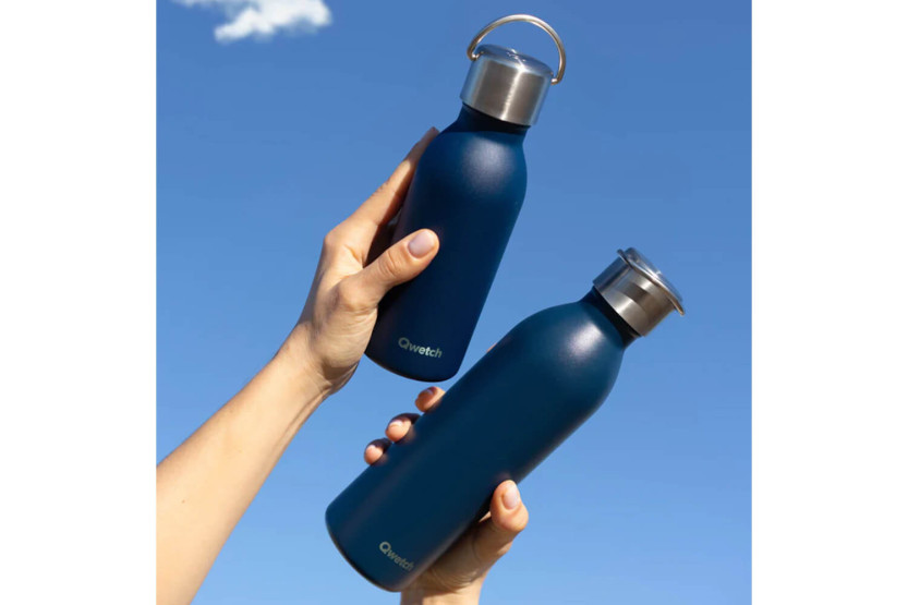 Garrafa isolada em aço inoxidável reciclado Qwetch Active 1000ml - 4 cores