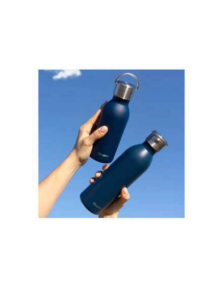 Garrafa isolada em aço inoxidável reciclado Qwetch Active 1000ml - 4 cores