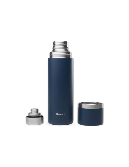 Thermo isotherm Qwetch Matt resirkulert rustfritt stål 750 ml - 3 farger