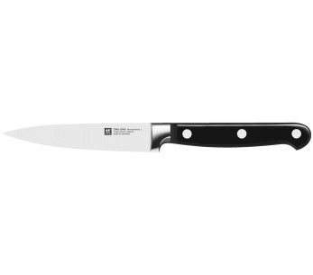 Zwilling Professional "S" 10cm taottu ruostumattomasta teräksestä valmistettu kuorintaveitsi