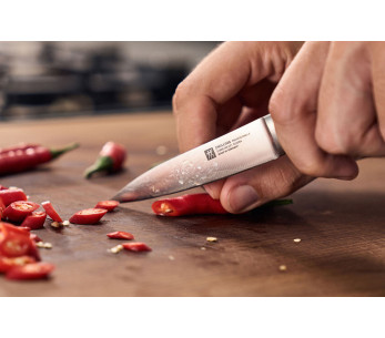 Zwilling Professional "S" 10cm taottu ruostumattomasta teräksestä valmistettu kuorintaveitsi 2