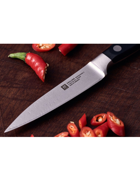 Faca de aparar em aço inoxidável forjado "S" de 10 cm da Zwilling Professional