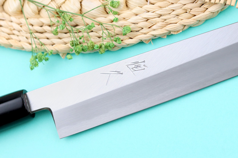 Cuchillo japonés yanagiba Tsunehisa WS2 27cm hecho a mano