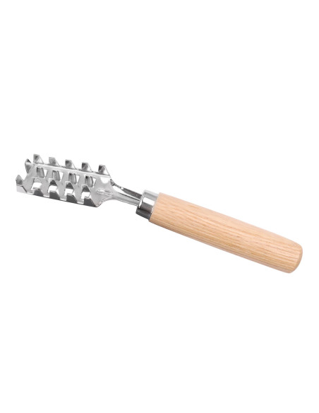 Escamador de peixe japonês em aço inoxidável 18cm