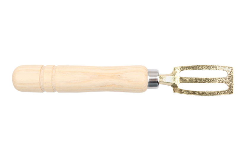Japansk fiskskalare i mässing 18cm