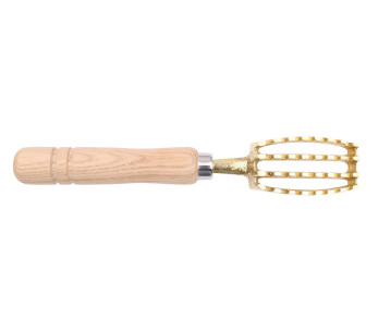 Japansk fiskskalare i mässing 20cm 2