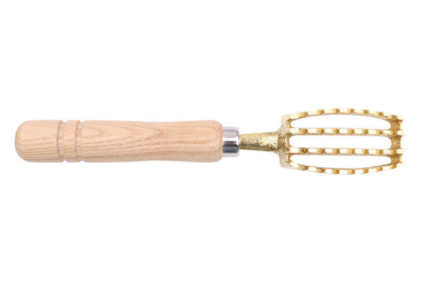 Japanse messing vis ontschubber 20cm