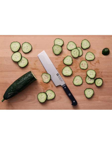 ZWILLING Gourmet nakiri knife 17cm riveted handle
