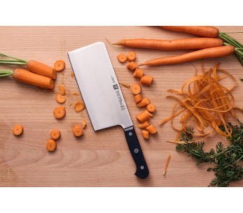 Faca de chef chinesa ZWILLING Gourmet 18cm com cabo rebitado 2