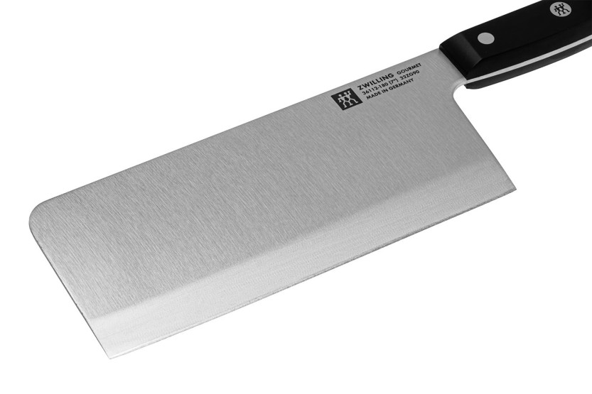 ZWILLING Gourmet 18 cm kinesisk kokkekniv med nittet håndtag
