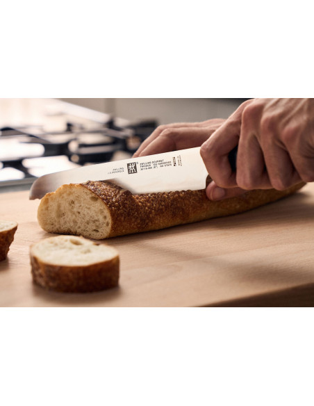 ZWILLING Cuchillo de pan Gourmet 20cm mango remachado