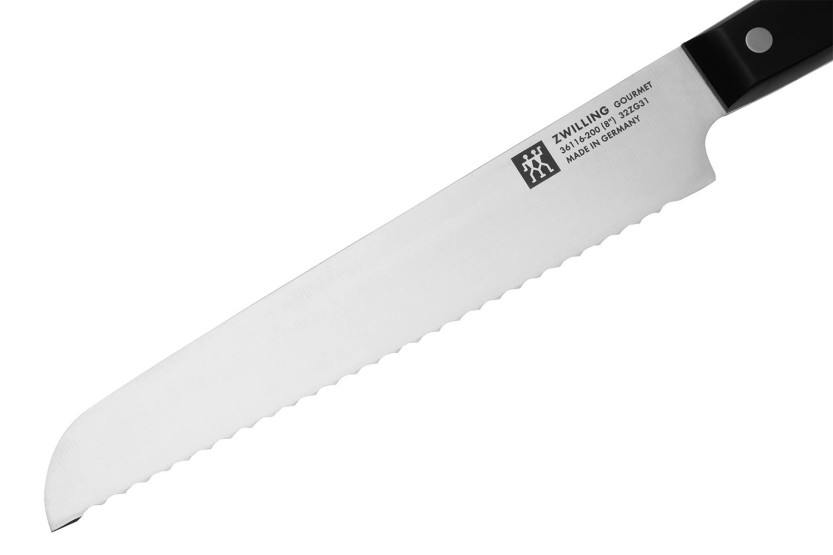 ZWILLING Gourmet brødkniv 20 cm med nittet skaft