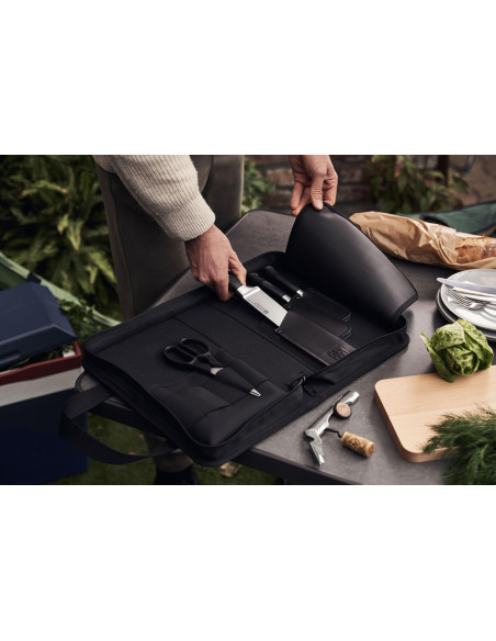 Rejsetaske Zwilling Four Star 3 knive + 3 tilbehør