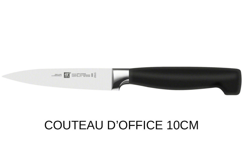 Rejsetaske Zwilling Four Star 3 knive + 3 tilbehør