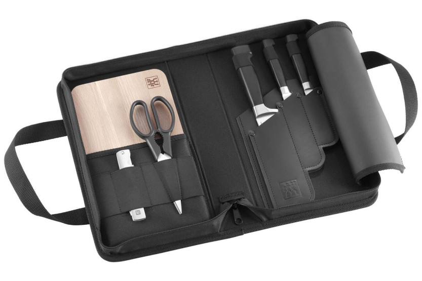 Valigetta da viaggio Zwilling Four Star 3 coltelli + 3 accessori