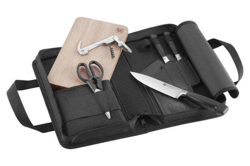 Valigetta da viaggio Zwilling Four Star 3 coltelli + 3 accessori