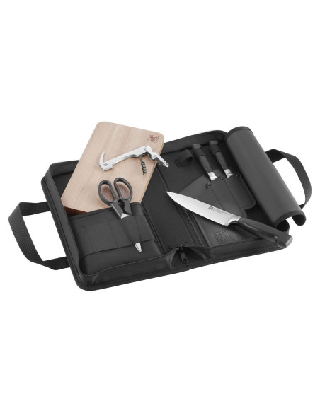 Valigetta da viaggio Zwilling Four Star 3 coltelli + 3 accessori