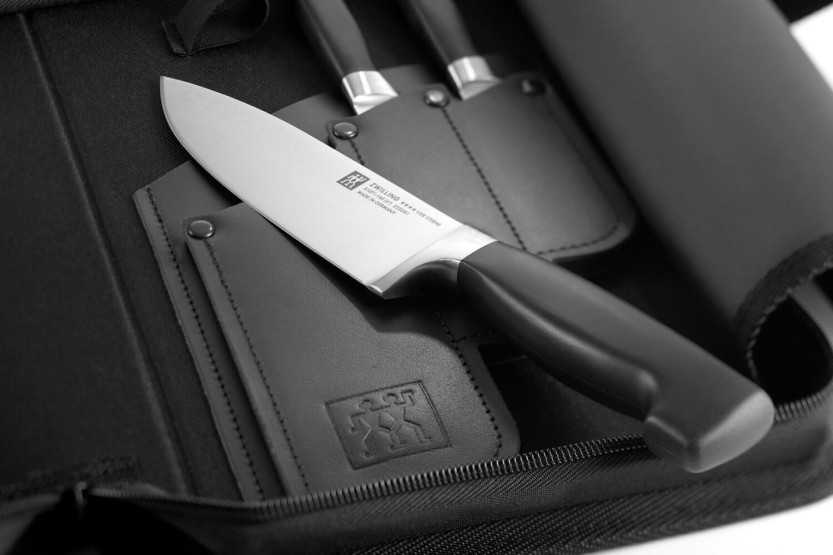 Valigetta da viaggio Zwilling Four Star 3 coltelli + 3 accessori