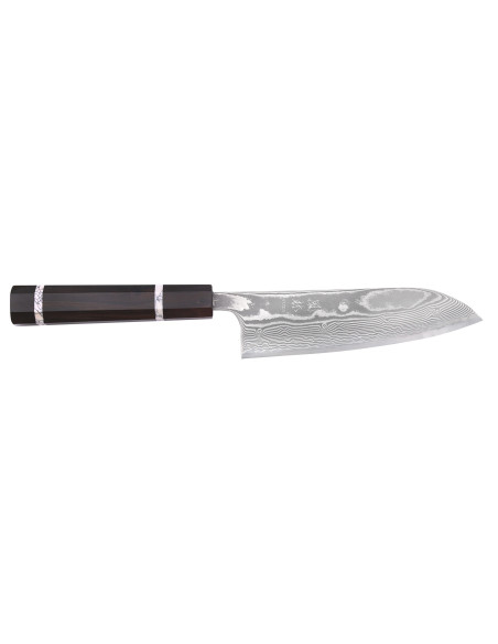 16,5 cm Yuzo SG2 Damasco Kankou Argento coltello santoku, tradizionale giapponese