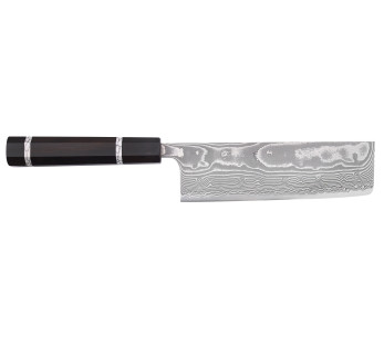 Yuzo Kanko SG2 Damasco 16,5 cm Coltello nakiri giapponese fatto a mano