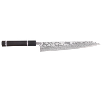 27cm sujihiki kiritsuke japanilainen käsintehty veitsi Yuzo Kanko Damascus SG2