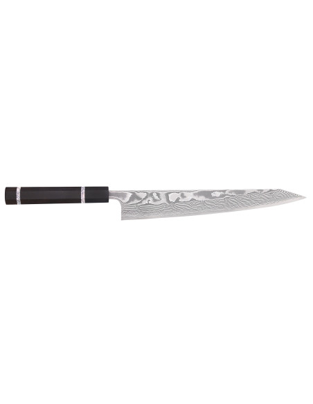 27cm sujihiki kiritsuke giapponese coltello fatto a mano Yuzo Kanko Damasco SG2