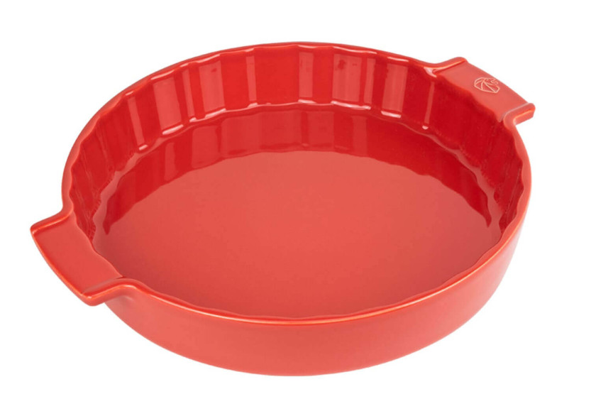 Peugeot Appolia rød keramisk tourtière Ø28cm