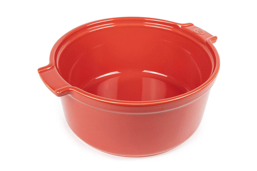 Peugeot Appolia rød souffléform i keramikk Ø22cm