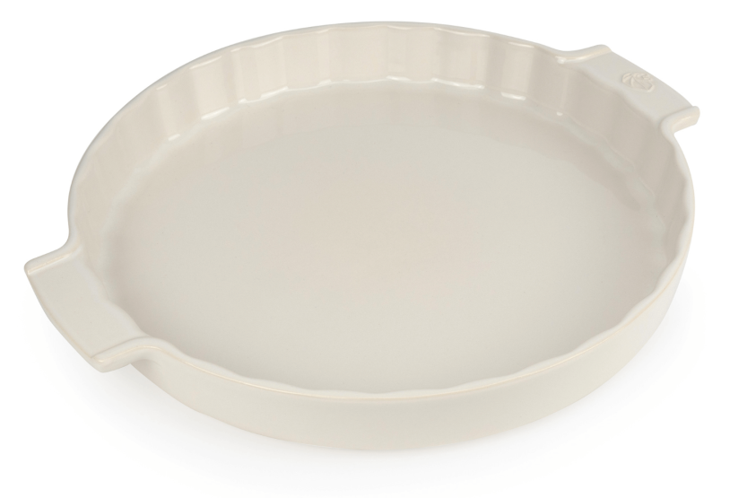 Peugeot Appolia ecru keramische taartschaal 30cm diameter