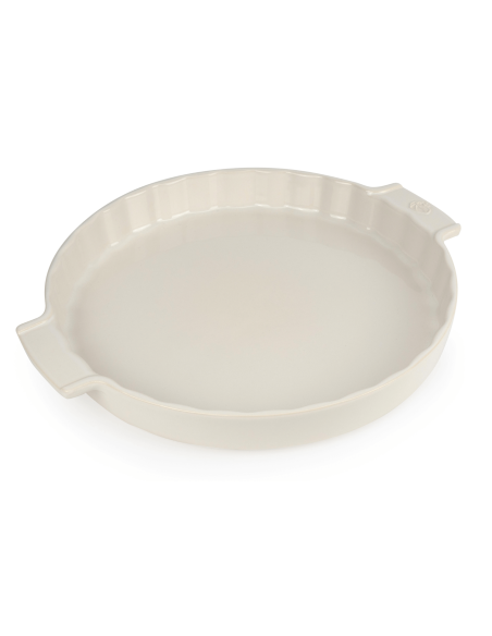 Peugeot Appolia ecru keramische taartschaal 30cm diameter