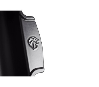Assadeira quadrada de cerâmica com acabamento acetinado preto Peugeot Appolia 28x23,7x7,2cm 2