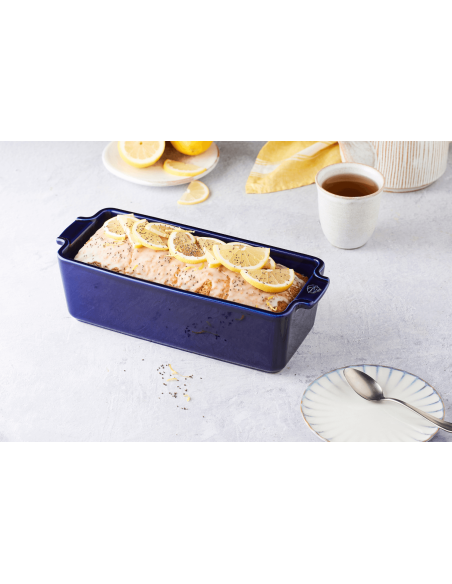 Peugeot Appolia blauw keramische taartvorm 26x11x8cm