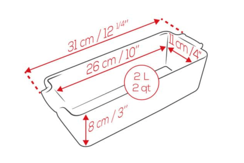 Peugeot Appolia blå tårtform i keramik 26x11x8cm