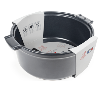 Molde de cerámica para soufflé Peugeot Appolia pizarra, diámetro 22cm 2