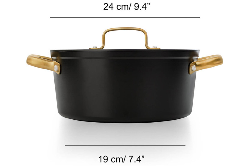Cazuela antiadherente Arcos Samoa Iconic 24cm