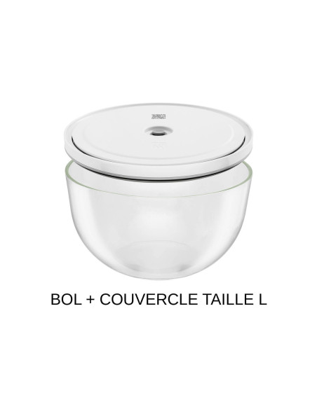Zwilling Fresh & Save 9-delars startset med vakuumpump + M/L glasskålar + S/M påsar
