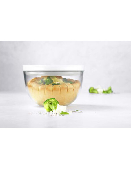 Taça de vácuo Zwilling Fresh & Save em vidro borossilicato com tampa