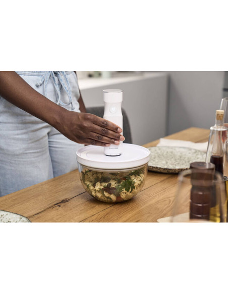 Taça de vácuo Zwilling Fresh & Save em vidro borossilicato com tampa