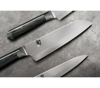 18 cm Kai Shun Kagerou Damascus santoku-kniv, 71 lag 2